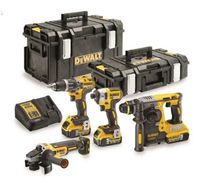 ZESTAW COMBO 18V DCG405+DCH273+DCD796+DCF887+3*5.0AH+2 KUFRY - DW DCK422P3