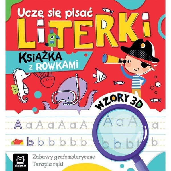 Uczę się pisać literki rowki AKSJOMAT zdjęcie 1