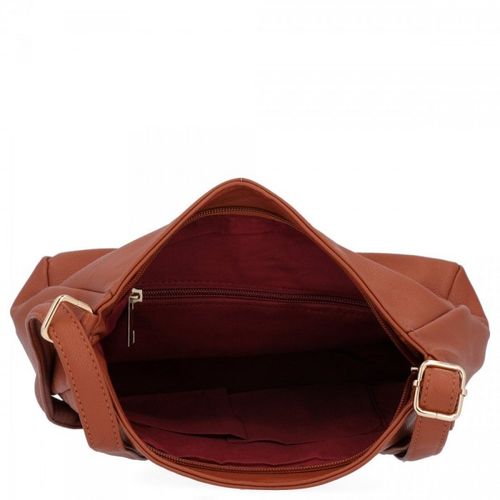 Herisson - torebka worek zamek przeszycia brązowy 1052L2089 na Arena.pl