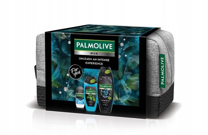 Palmolive Men Refreshing zestaw świąteczny z kosmetyczką zdjęcie 1