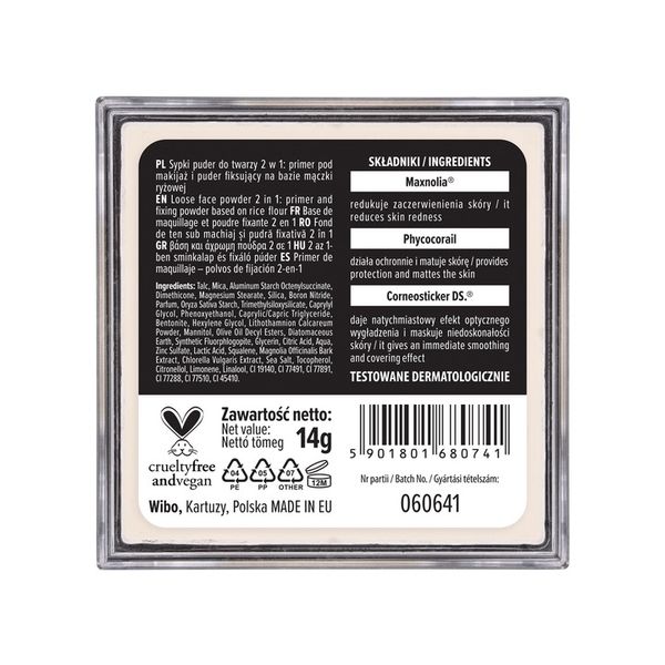 Wibo Photo Ready Mix Loose Powder zdjęcie 4