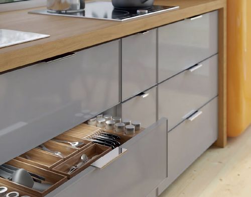 Uchwyt meblowy krawędziowy HEXI, chrom połysk, 225mm na Arena.pl