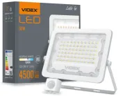MOCNA Lampa ZEWNETRZNA HALOGEN NAŚWIETLACZ 50W CZUJNIK-IEM ZMIERZCHU RUCHU