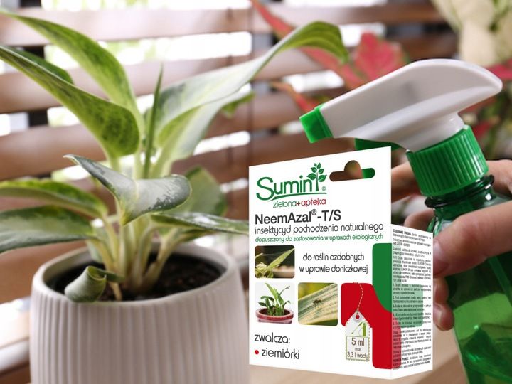 NEEMAZAL T/S PREPARAT NA ZIEMIÓRKI inne szkodniki, oprysk roślin ozdobnych zdjęcie 13