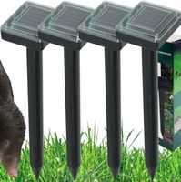 4x MOCNY ODSTRASZACZ SOLARNY KRETÓW NORNICE KRETY