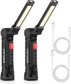 latarka akumulatorowa led 2 szt kempingowa na usb