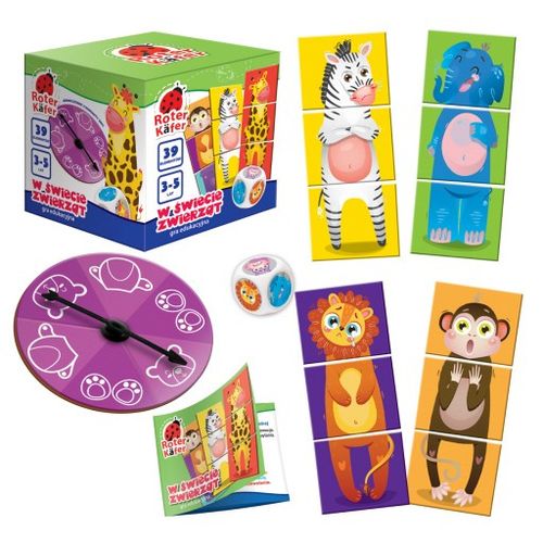 Gra Edukacyjna W Świecie Zwierząt Rk1110-02 na Arena.pl