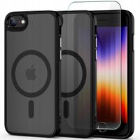 2 x MATOWE ETUI CASE COVER DO MAGSAFE NA IPHONE 7 8 SE 2020 2022 + SZKŁO