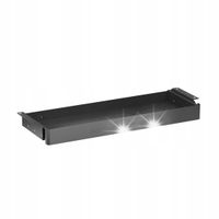 Szuflada podblatowa USB XL 78x26cm 8kg Spacetronik metalowa Czarna