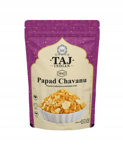 TAJ INDIAN 1947 PAPAD CHAVANU 200G na Arena.pl