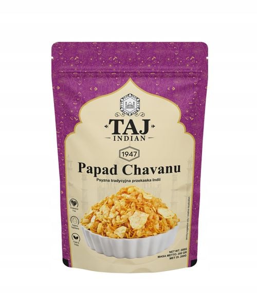 TAJ INDIAN 1947 PAPAD CHAVANU 200G zdjęcie 2