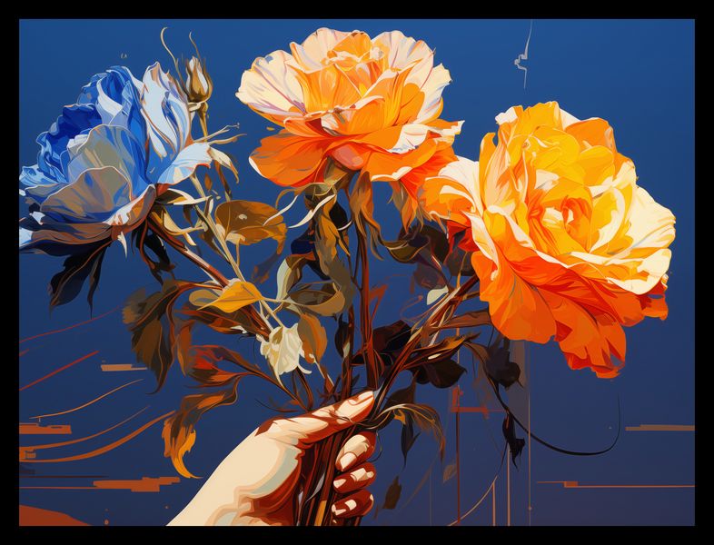 Plakat 40x30cm Żywy Uścisk zdjęcie 2