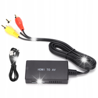 DLA KABLA HDMI NA AV RCA 1080P KONWERTER HD