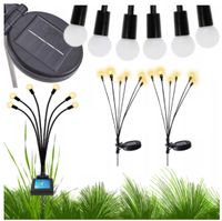 tg71287 lampa solar kuleczki lampki solarne 10 led 2szt ogrodowa