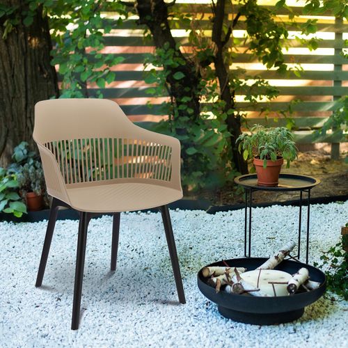 krzesło cornido beżowe na Arena.pl