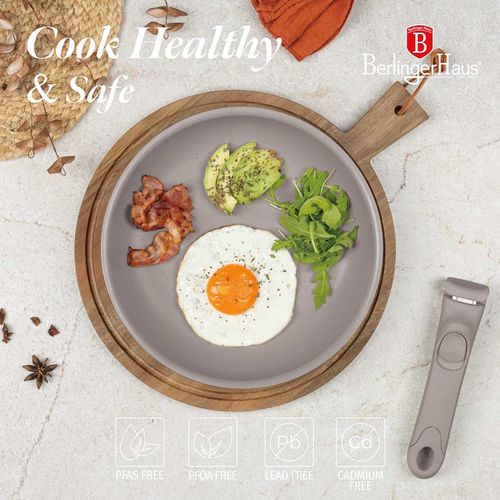 zestaw garnków tytanowych 12 elem. berlinger haus bh-8251 taupe na Arena.pl