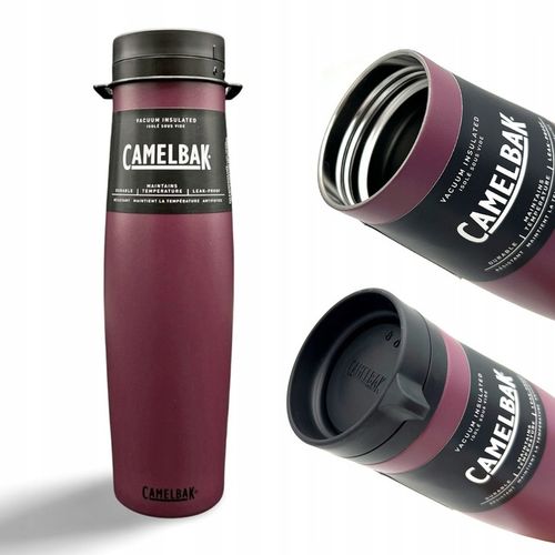 KUBEK TERMICZNY TERMOS NA HERBATĘ BIDON CAMELBAK STALOWY 0,6L FIOLET na Arena.pl