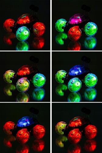 SAMOCHÓD STEROWANY AUTO TWISTER AKROBATA DUŻY LED na Arena.pl