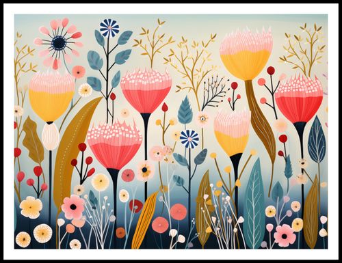 Plakat 100x75cm Ogród Marzeń na Arena.pl