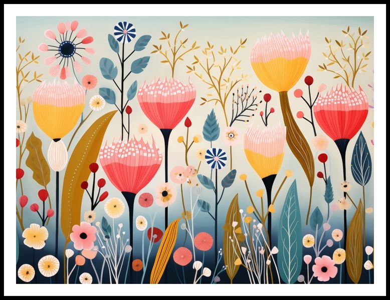 Plakat 100x75cm Ogród Marzeń zdjęcie 3