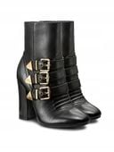 Guess Botki Luluby FLLBY3 LEA10 Czarny R.39
