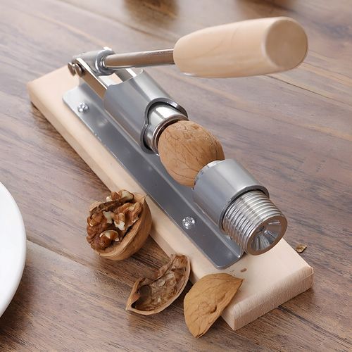 Dziadek do orzechów na podstawce ANTYPOŚLIZGOWEJ mocny stalowy REGULOWANY na Arena.pl