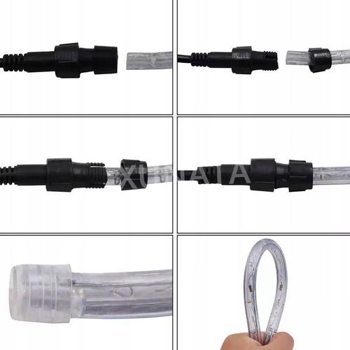 WĄŻ Świetlny 30m LED LAMPKI CHOINKOWE MULTIKOLOR KOLOROWY na Arena.pl