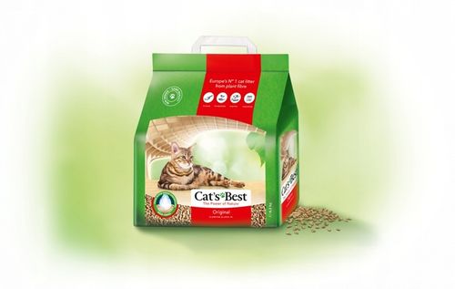Cat's Best Original Żwirek dla kota zbrylający drewniany 20l Ekologiczny na Arena.pl