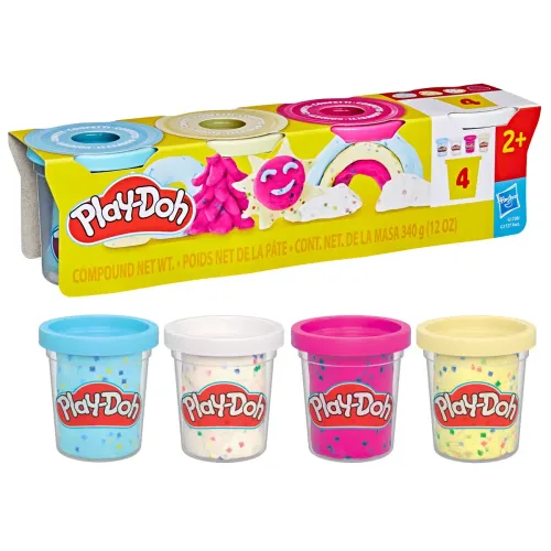 PLAY-DOH  4Pak Confetti, zabawka kreatywna na Arena.pl