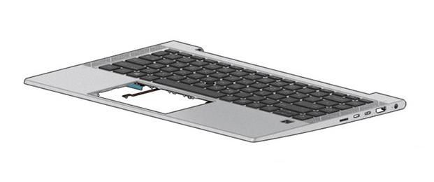 HP SPS-TOPCVR W/KB CP+PS BL zdjęcie 1