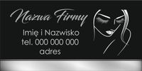 BANER REKLAMOWY OCZKOWANY 200x100 cm RÓŻNE WZORY SALON BEAUTY