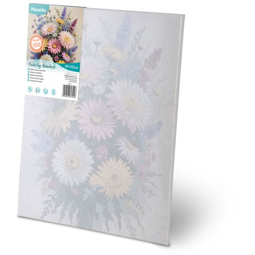 Obraz do malowania po numerach 40x50 cm Massido Kwiaty na Arena.pl