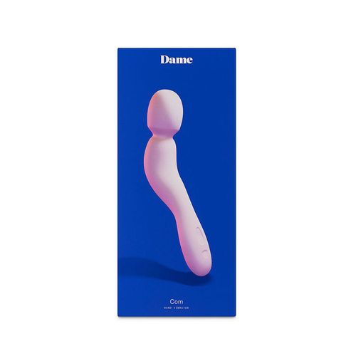 Wibrator Dame Com Wand Massager Quartz Biały Różowy na Arena.pl