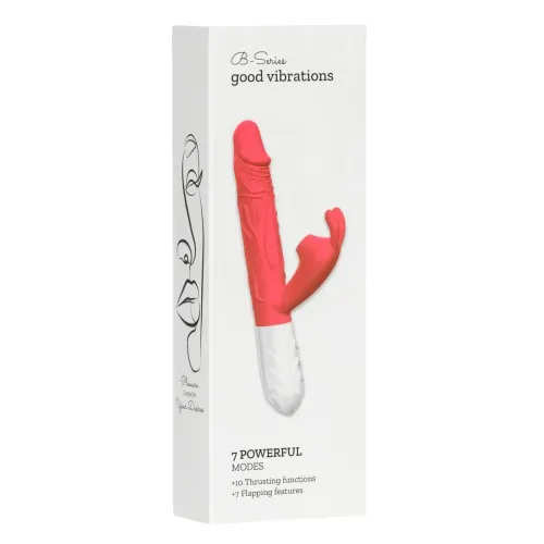 Silicone Vibrator 7 Vibration modes - 10 thrusting and 7 Flapping na Arena.pl