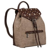 elegancki plecak damski ze skóry ekologicznej - david jones