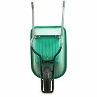 17850 TACZKA OGRODOWA ZIELONA 100 L MISA PVC GUMOWE KOŁO