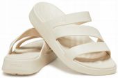 Damskie Lekkie Buty Klapki Crocs Getaway Strappy 209587 Sandal 41-42