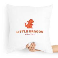 Poduszka Prezent Dla Syna Little Dragon Z Nadrukiem Ze Zdjęciem