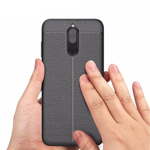 Litchi Pattern Etui Huawei Mate 10 Lite szary na Arena.pl