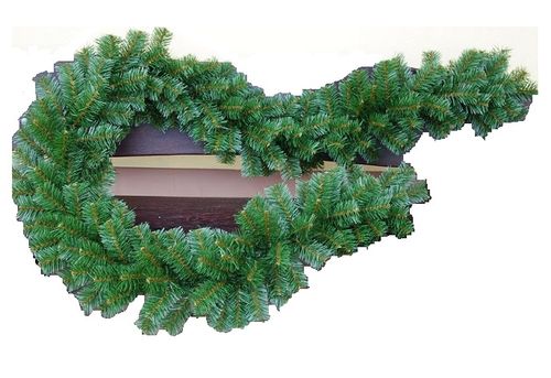 GIRLANDA ŁAŃCUCH CHOINKOWY OZDOBA ŚWIĄTEC.ZNA ŚWIERK GĘSTA 300 CM 1 SZT na Arena.pl