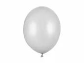 Balony metallic srebrne strong, 30 cm 3 szt.