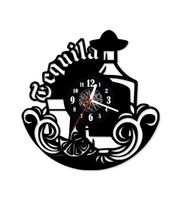 Zegar ścienny z płyty winylowej 234.13 Tequila