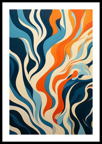 Plakat 40x60cm Oceaniczne Fale na Arena.pl
