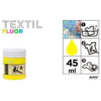 FARBA DO TKANIN 45ML ŻÓŁTA FLUO ARTIX 2882