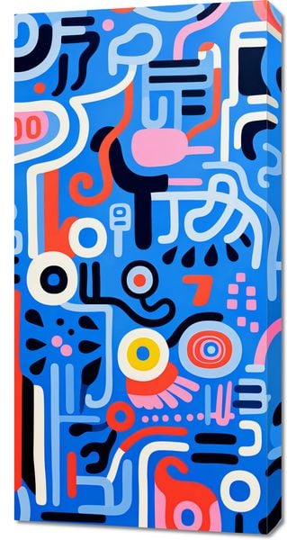 Obraz 50x100cm Rytmiczne Echo zdjęcie 1