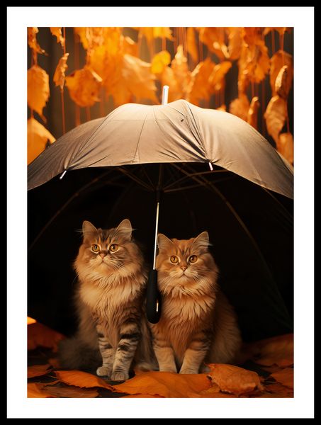 Plakat 39,5x55cm Jesienny Koci Schron zdjęcie 3