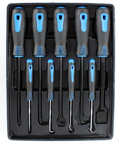 Zestaw grotów-haków i skrobaków 9el. na Arena.pl