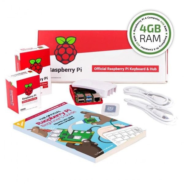 Raspberry Pi RASPBERRY PI4B-4GB FULL KIT zdjęcie 1