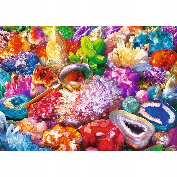 Puzzle 2 x 500 elementów. Kosmos i kryształy zdjęcie 3
