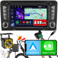 RADIO SAMOCHODOWE 4GB do AUDI A3 8P GPS ANDROID CARPLAY WIFI USB NAWIGACJA